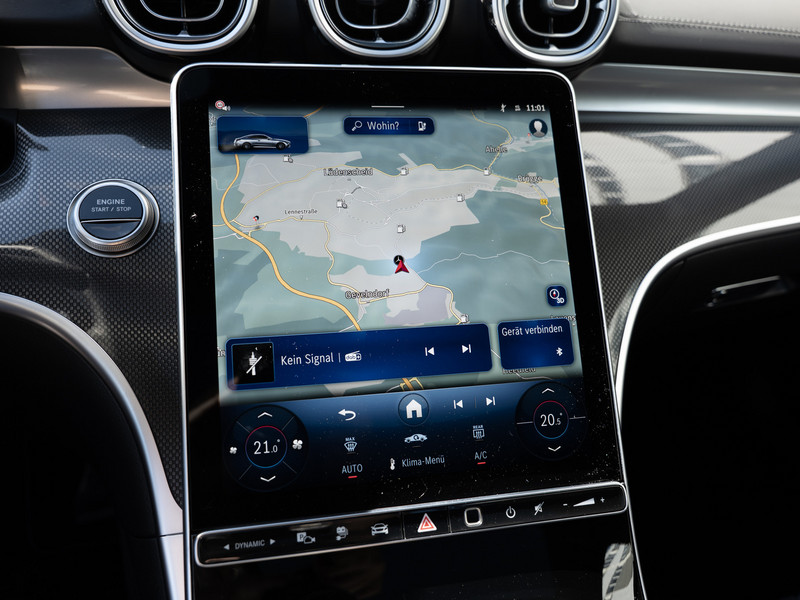 Lease wagen interieur