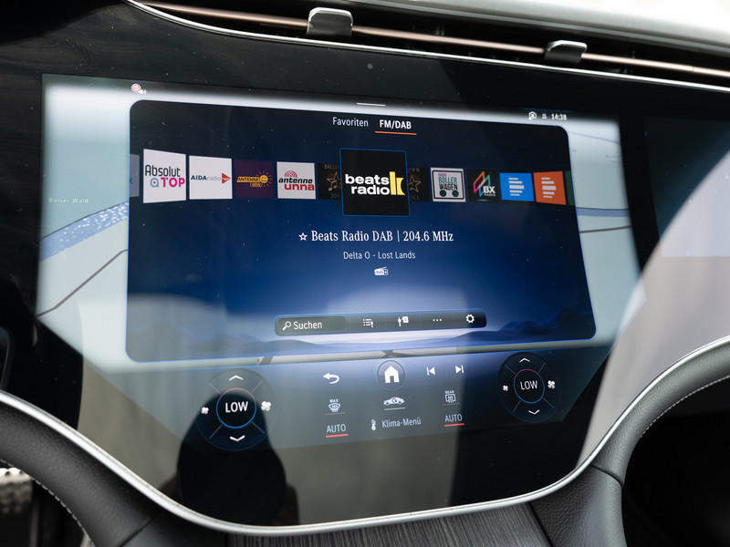 Lease wagen interieur