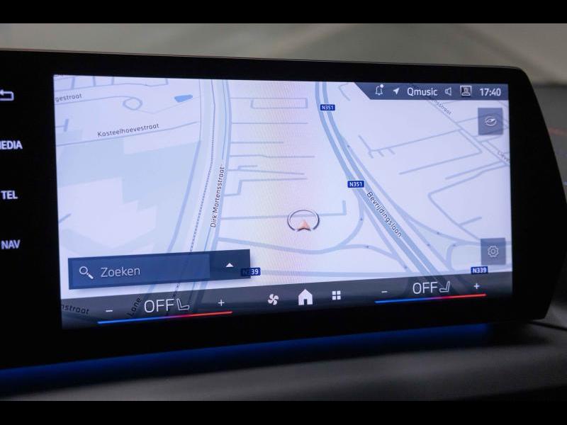 Lease wagen interieur