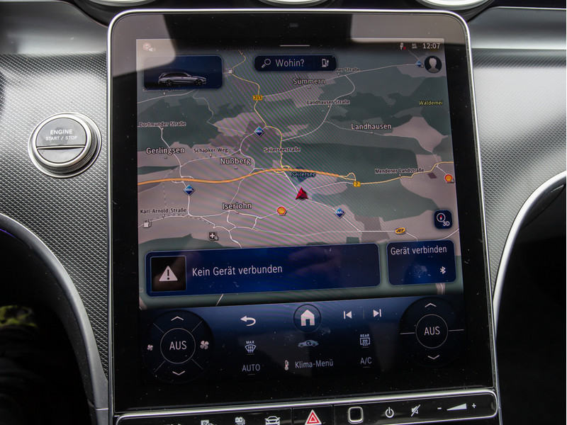 Lease wagen interieur