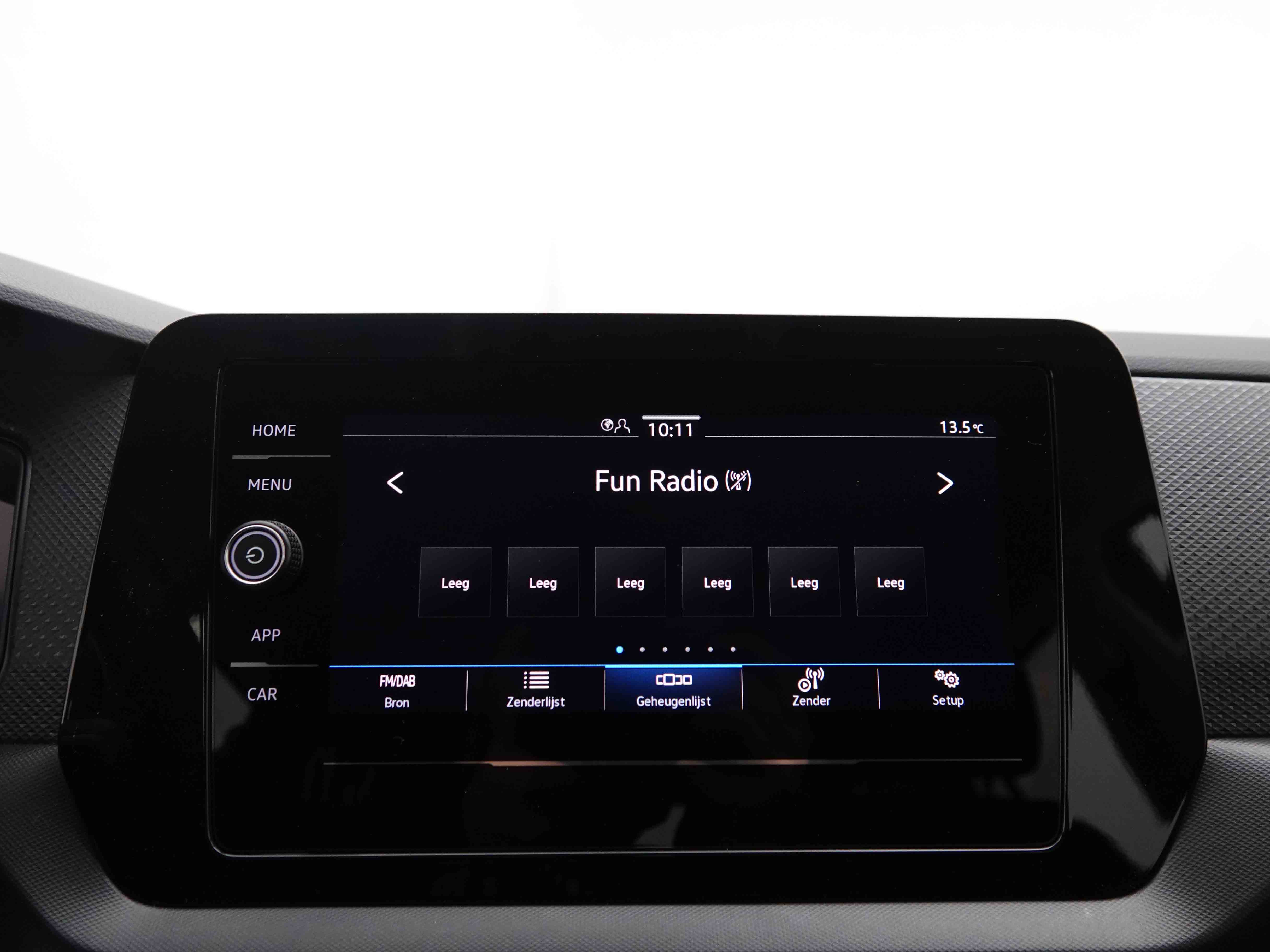 Lease wagen interieur