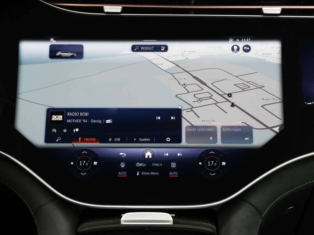 Lease wagen interieur