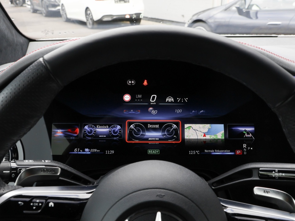 Lease wagen interieur