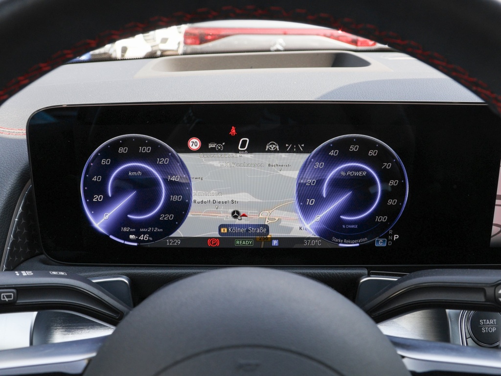 Lease wagen interieur
