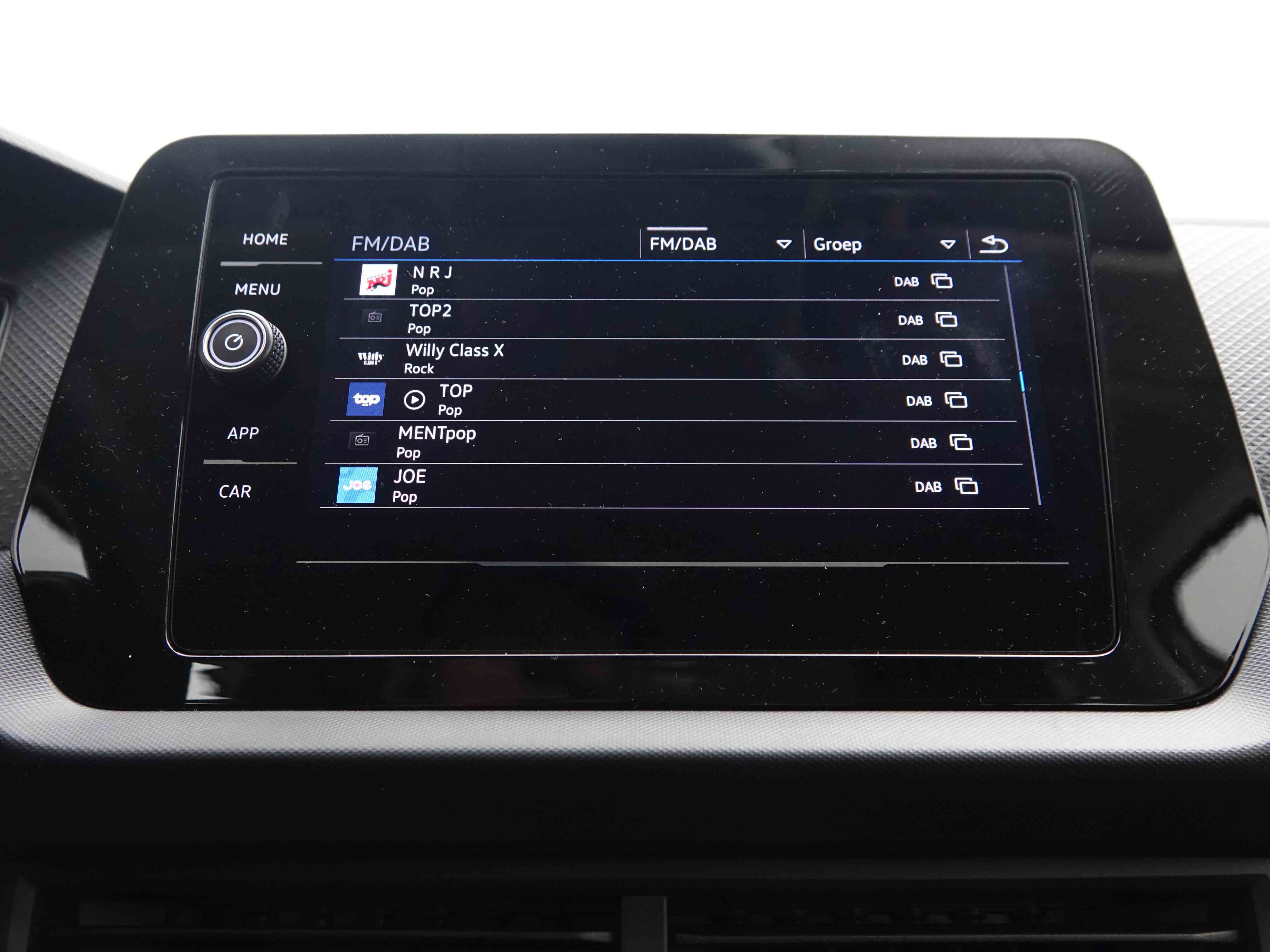 Lease wagen interieur