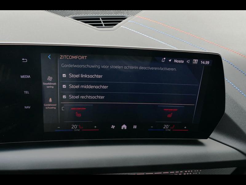 Lease wagen interieur