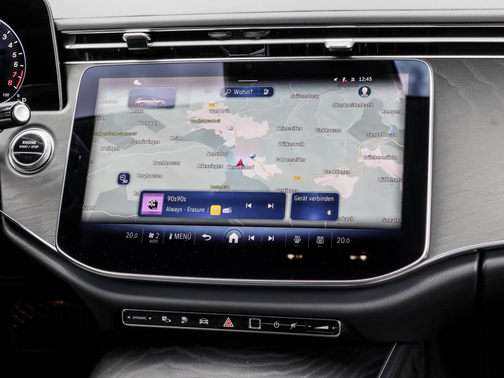 Lease wagen interieur