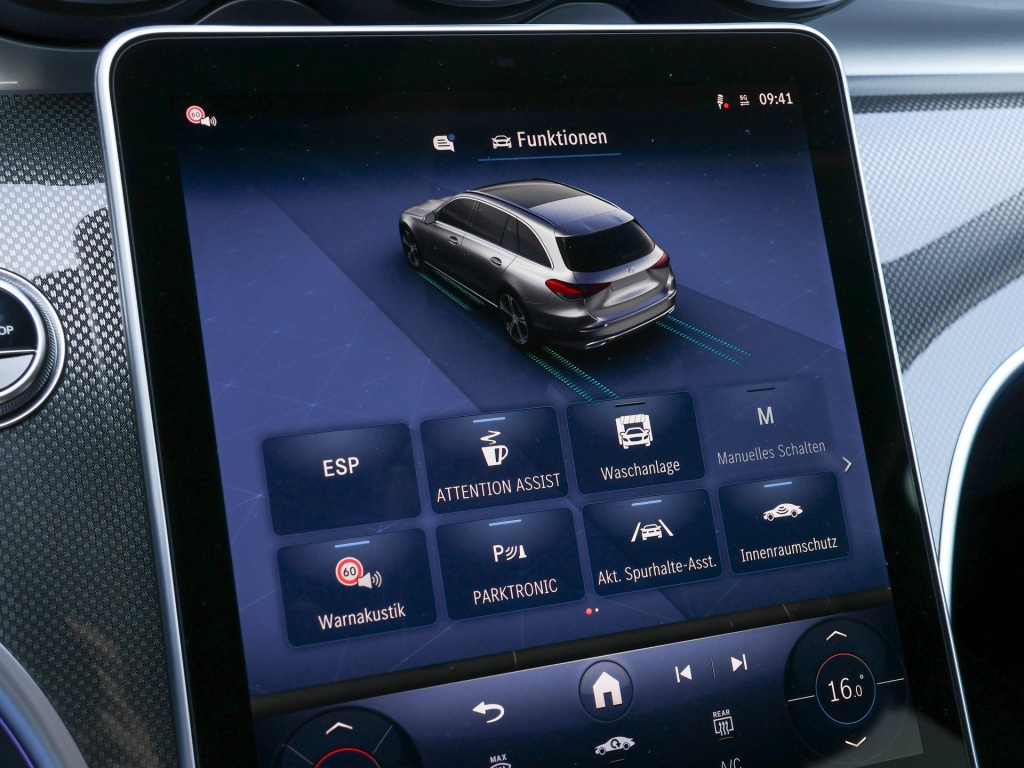 Lease wagen interieur