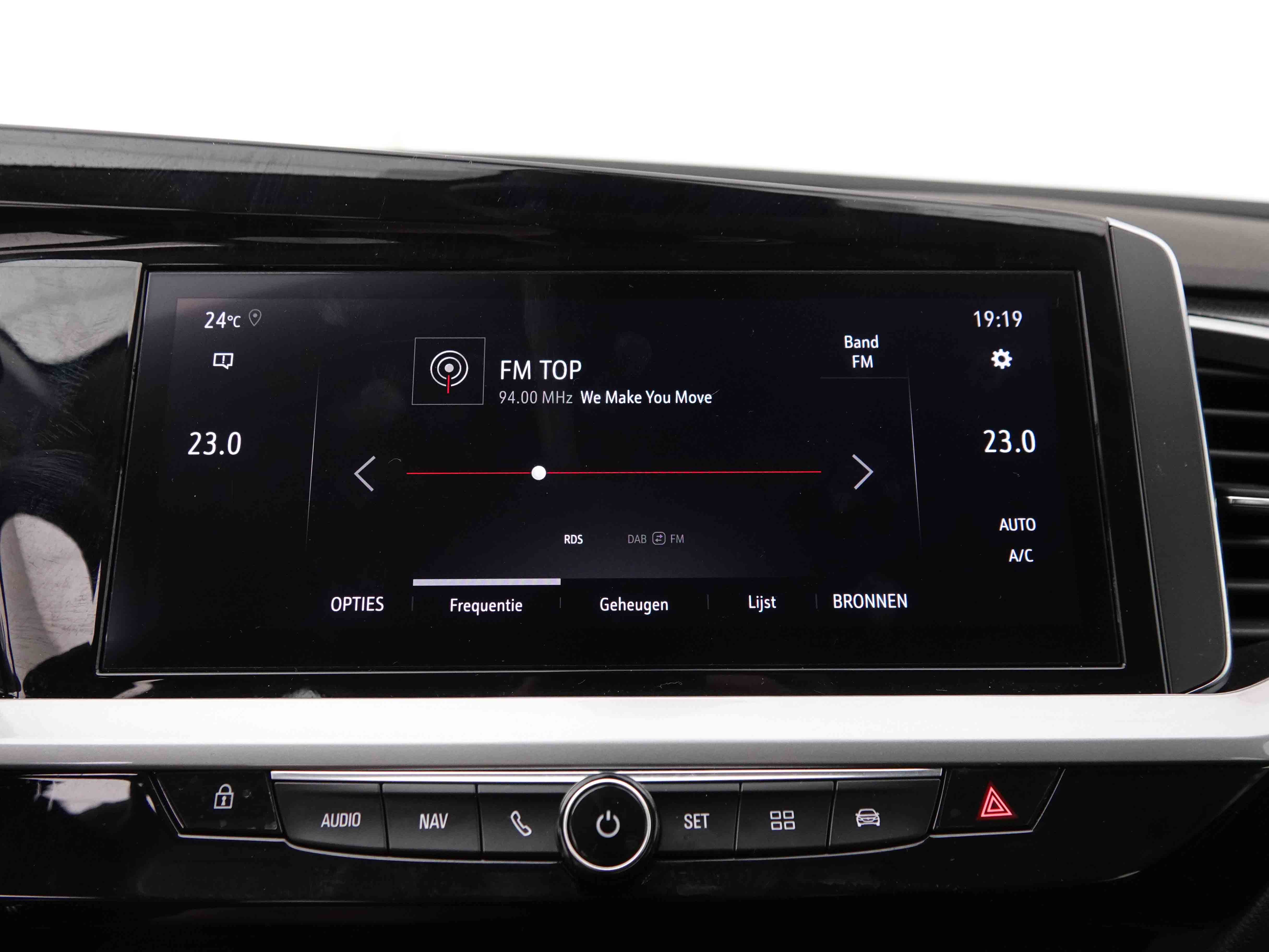 Lease wagen interieur