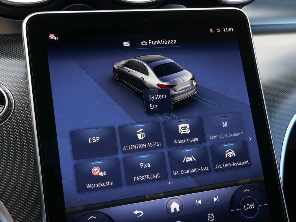 Lease wagen interieur