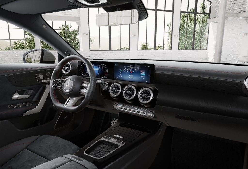Lease wagen interieur