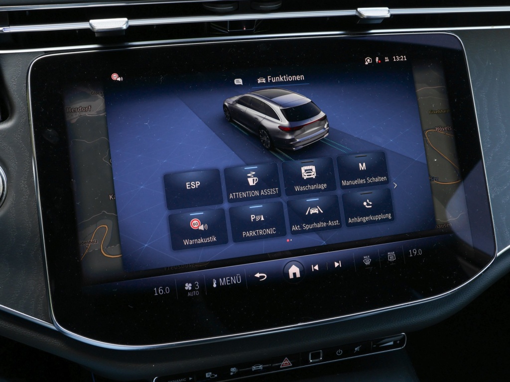 Lease wagen interieur
