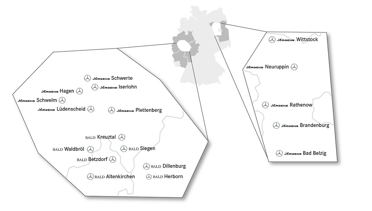 Lease wagen interieur
