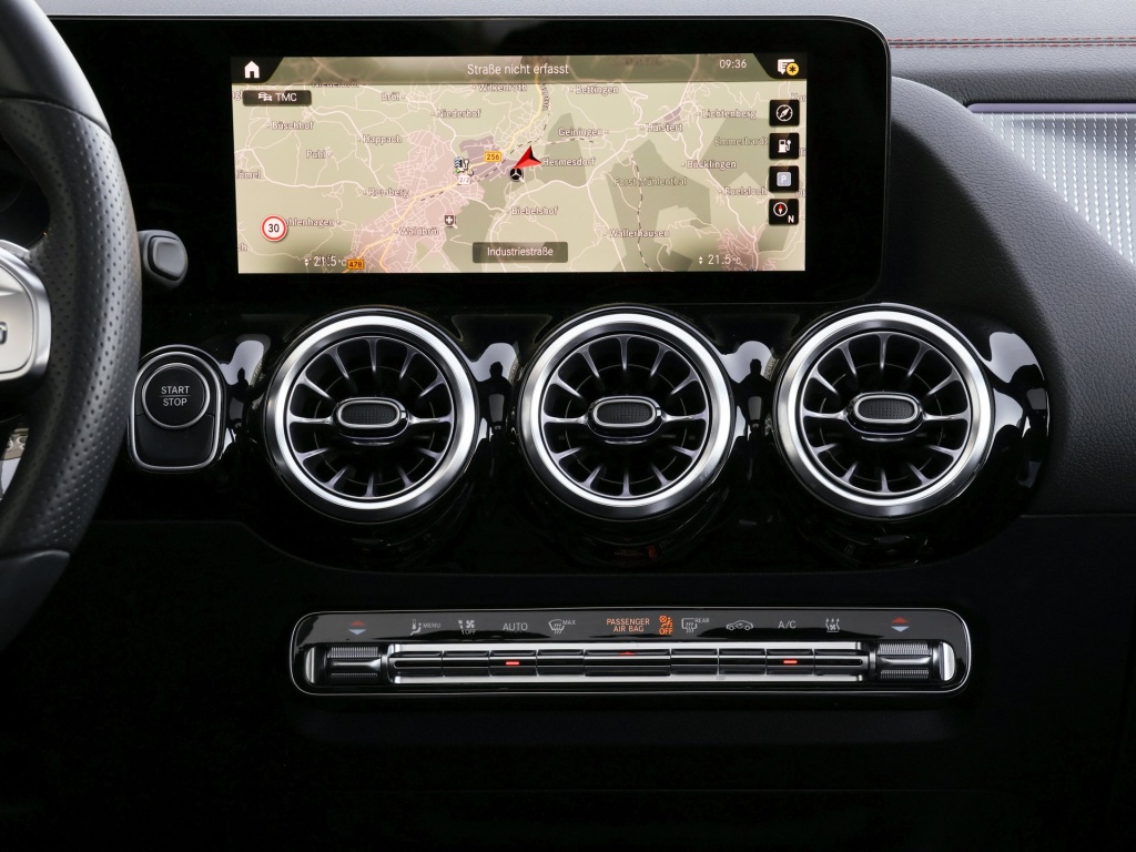 Lease wagen interieur