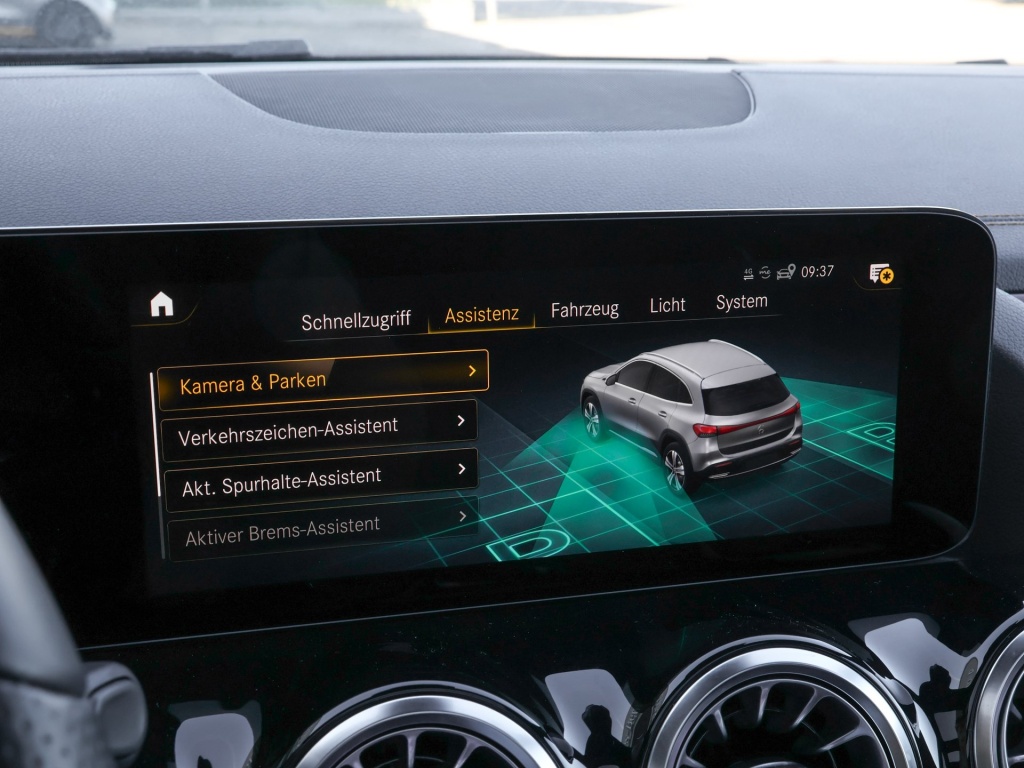 Lease wagen interieur