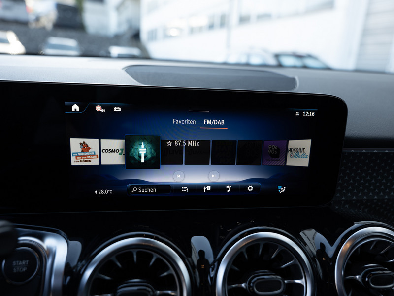 Lease wagen interieur