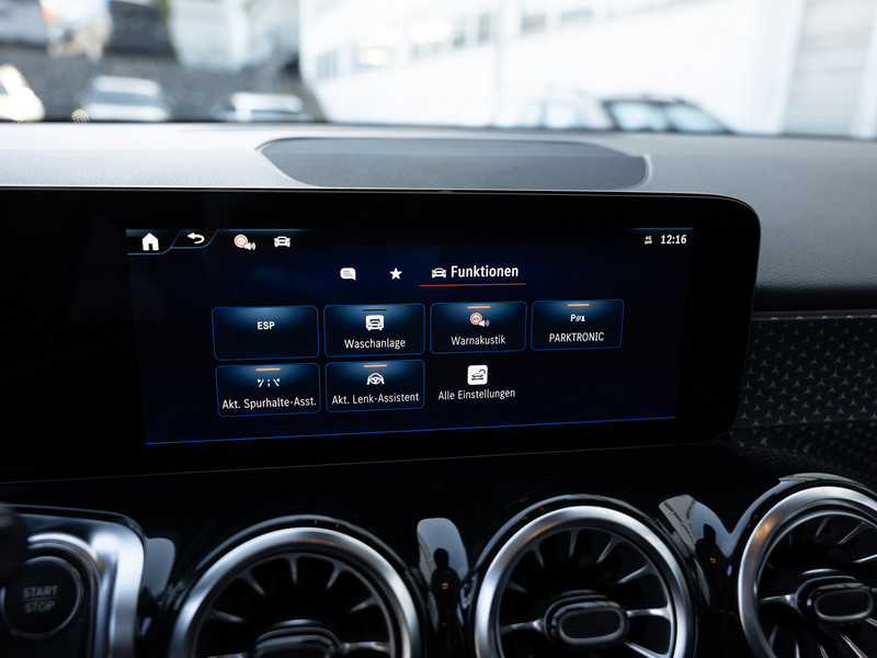 Lease wagen interieur