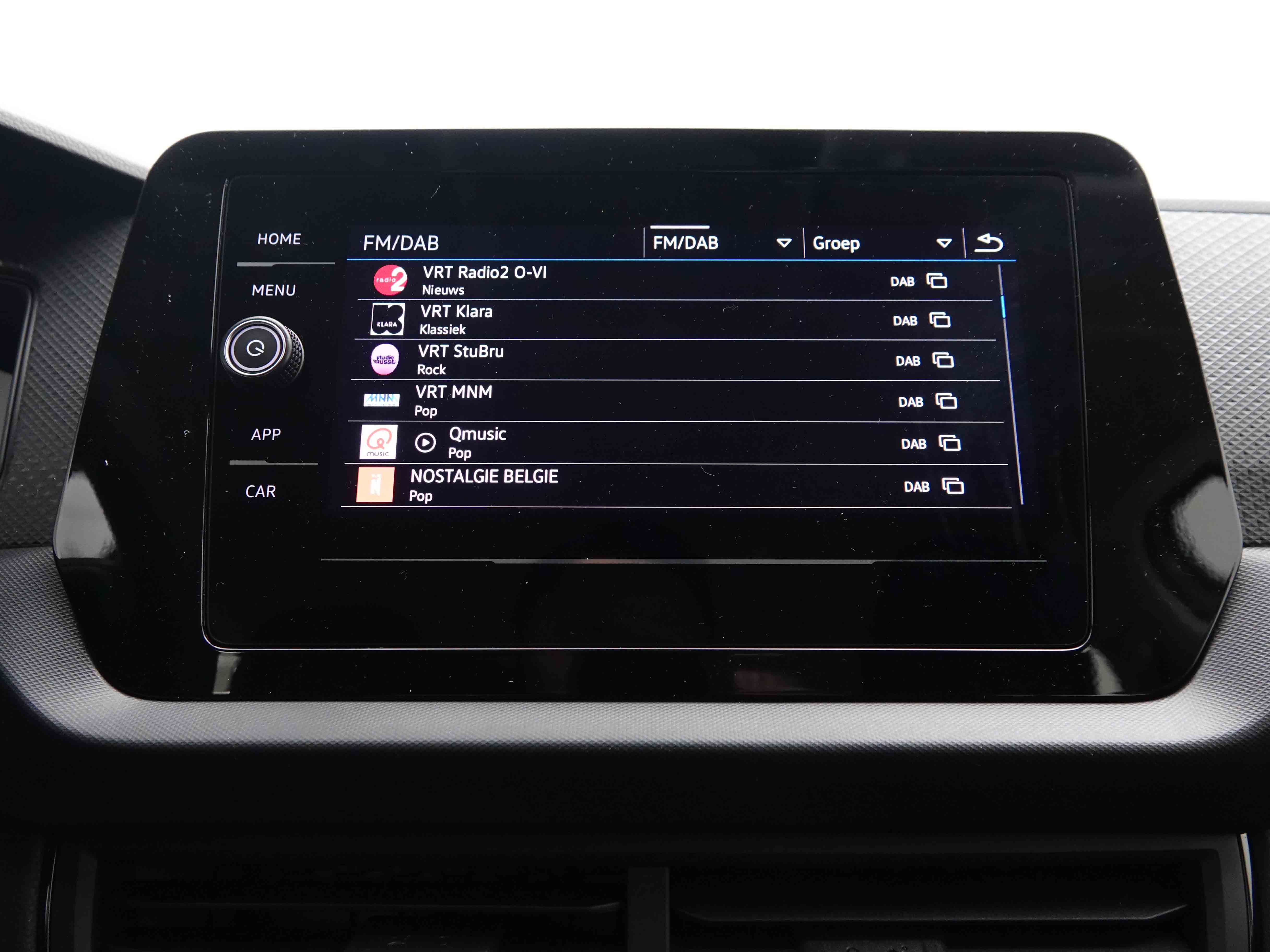 Lease wagen interieur