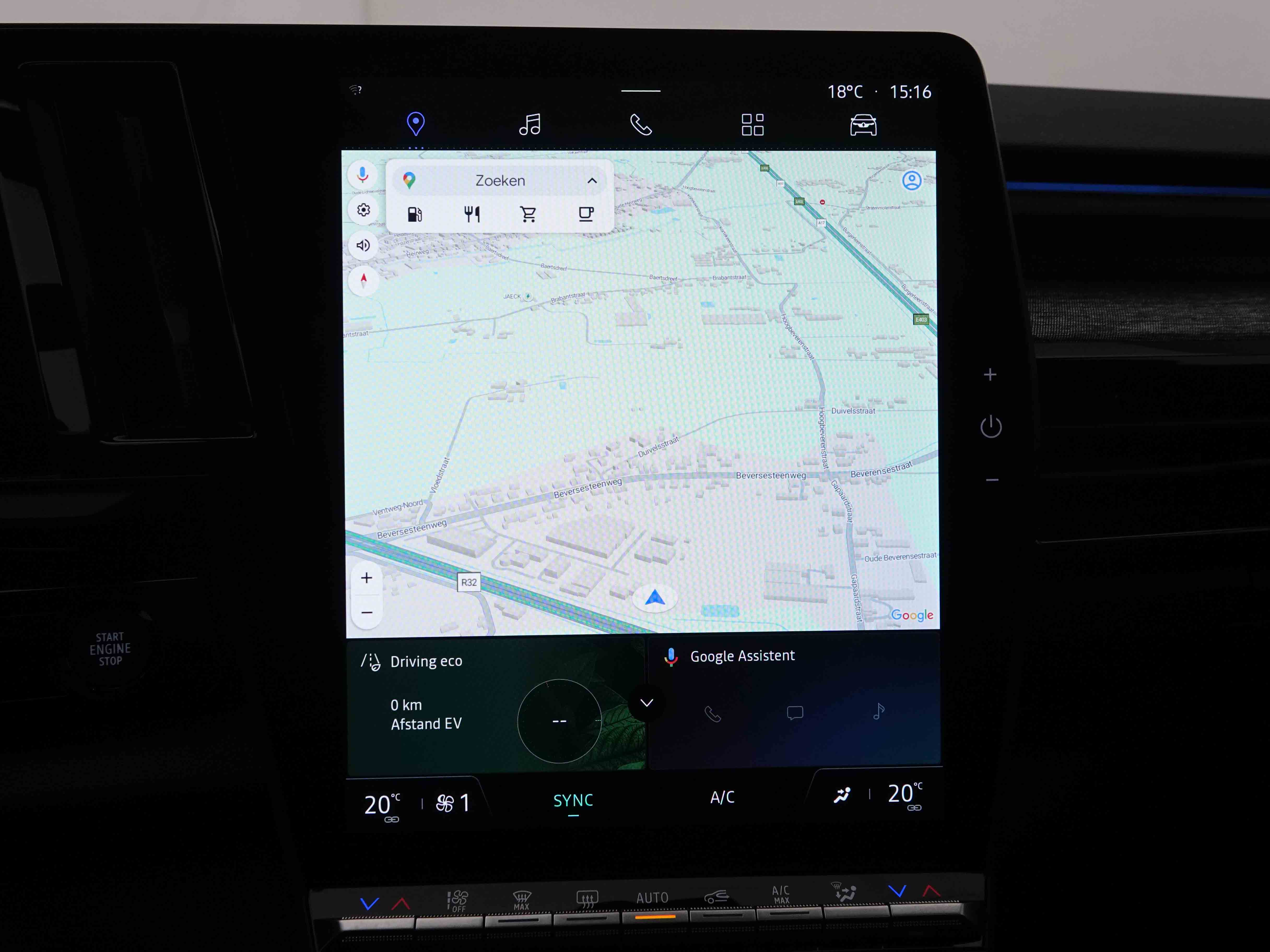 Véhicule de leasing intérieure