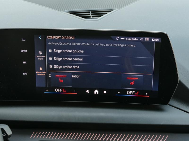 Lease wagen interieur