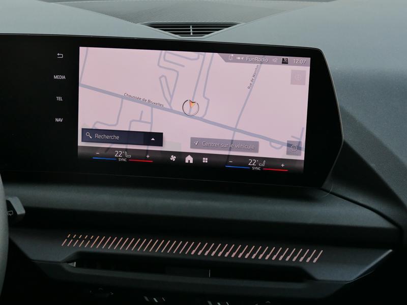 Lease wagen interieur