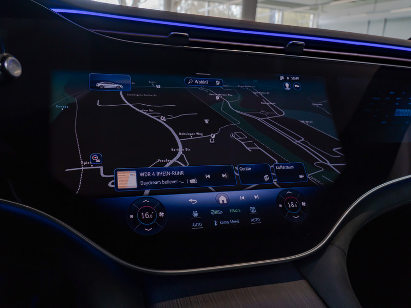 Lease wagen interieur