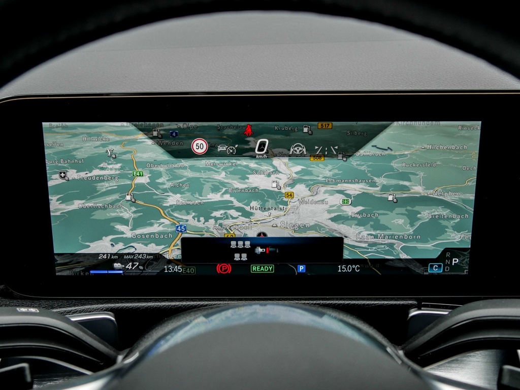 Lease wagen interieur