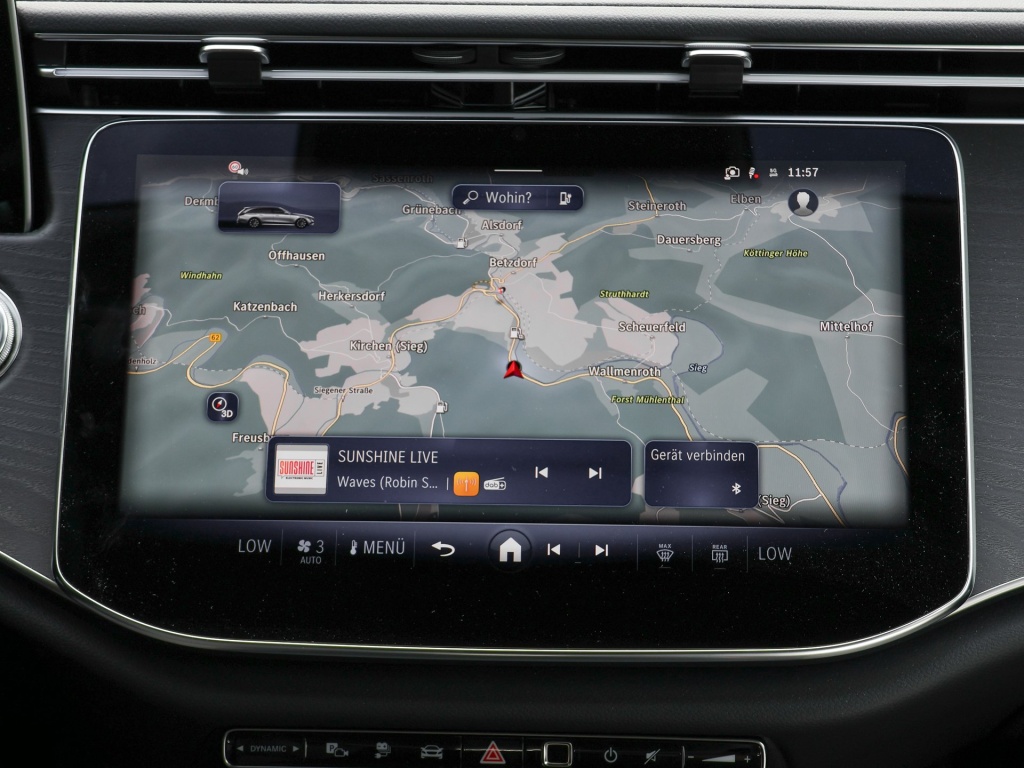 Lease wagen interieur