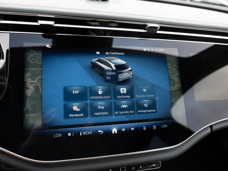 Lease wagen interieur