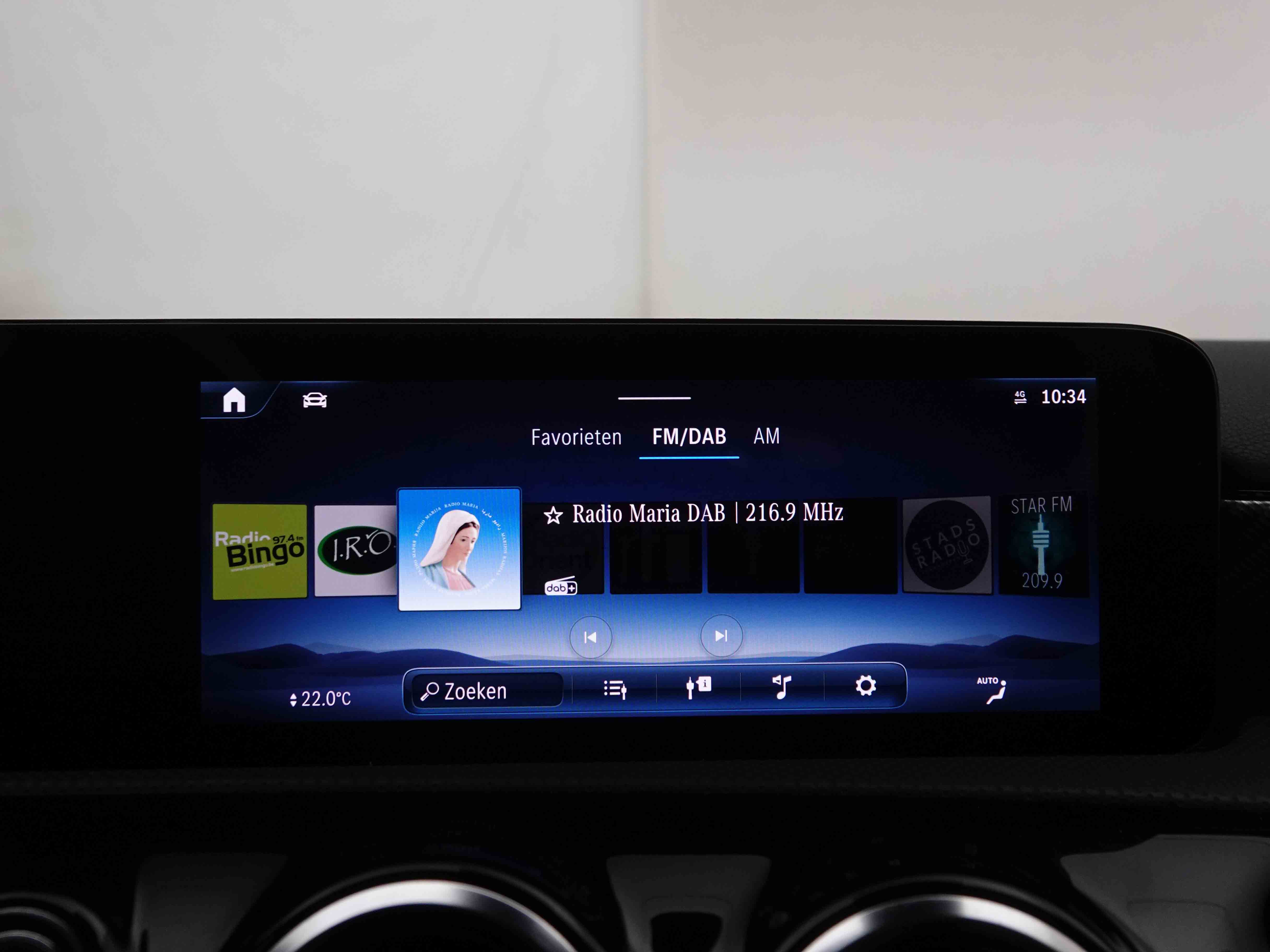 Lease wagen interieur