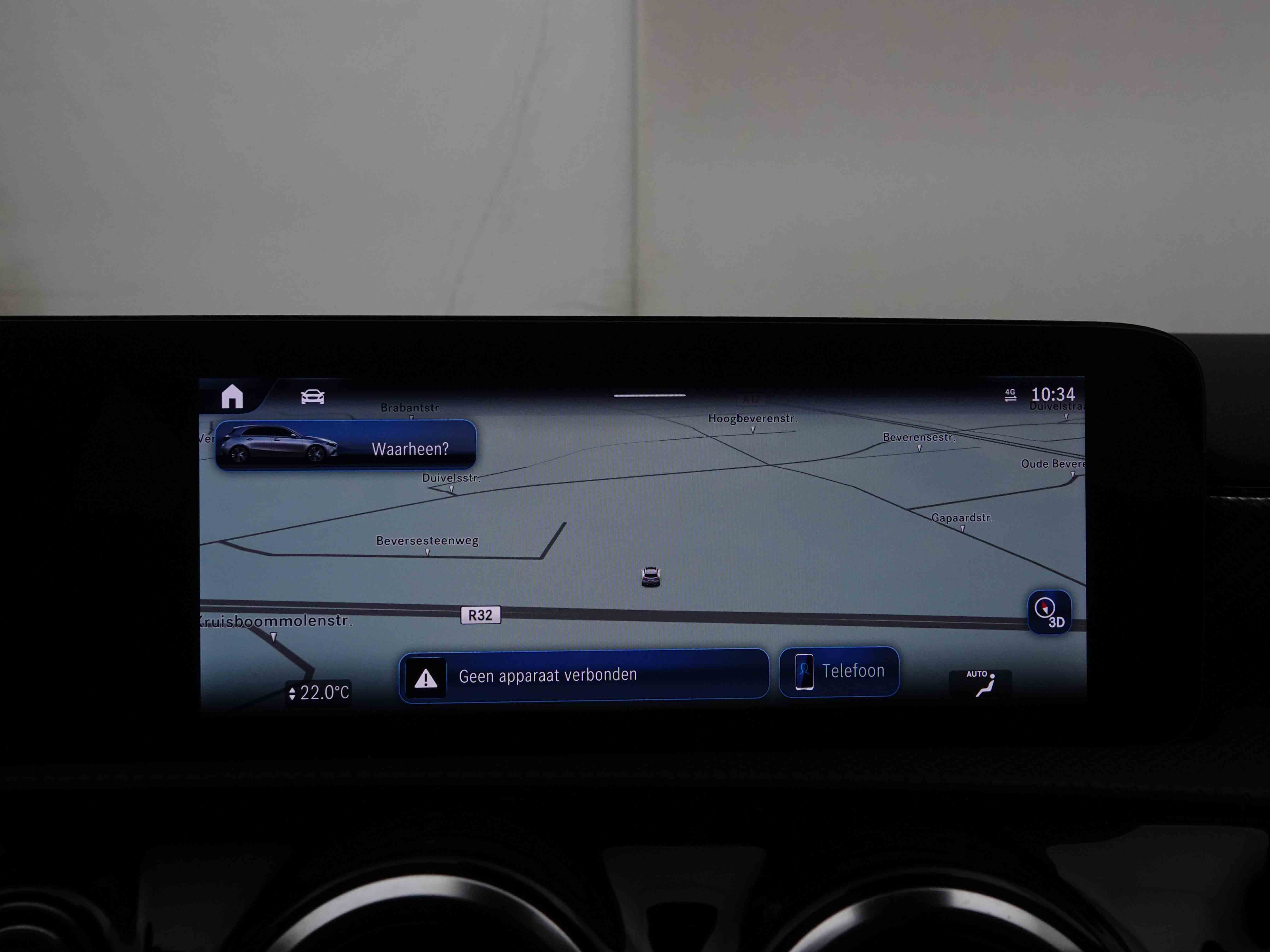 Lease wagen interieur