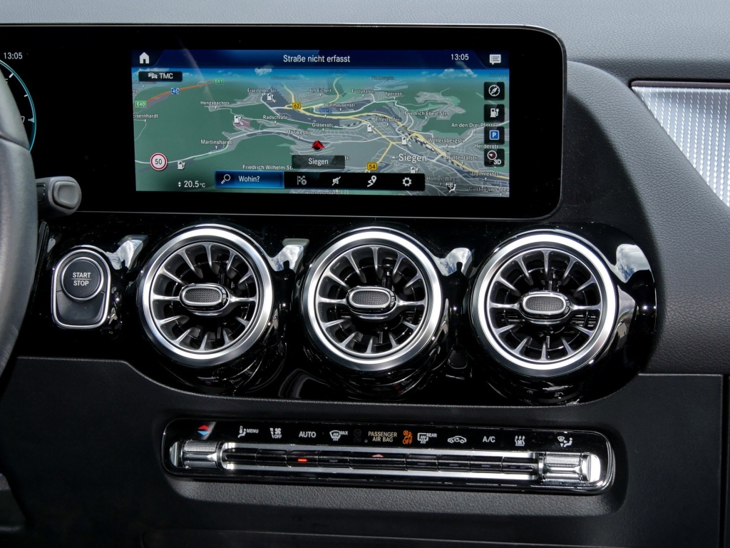 Lease wagen interieur