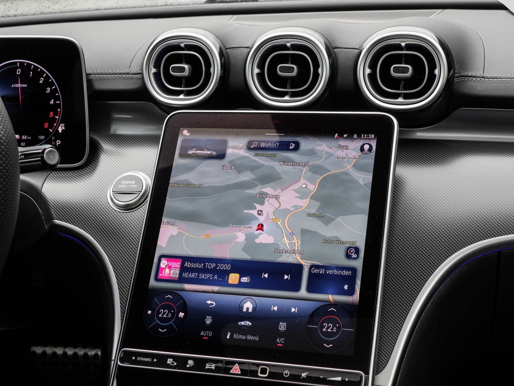 Lease wagen interieur