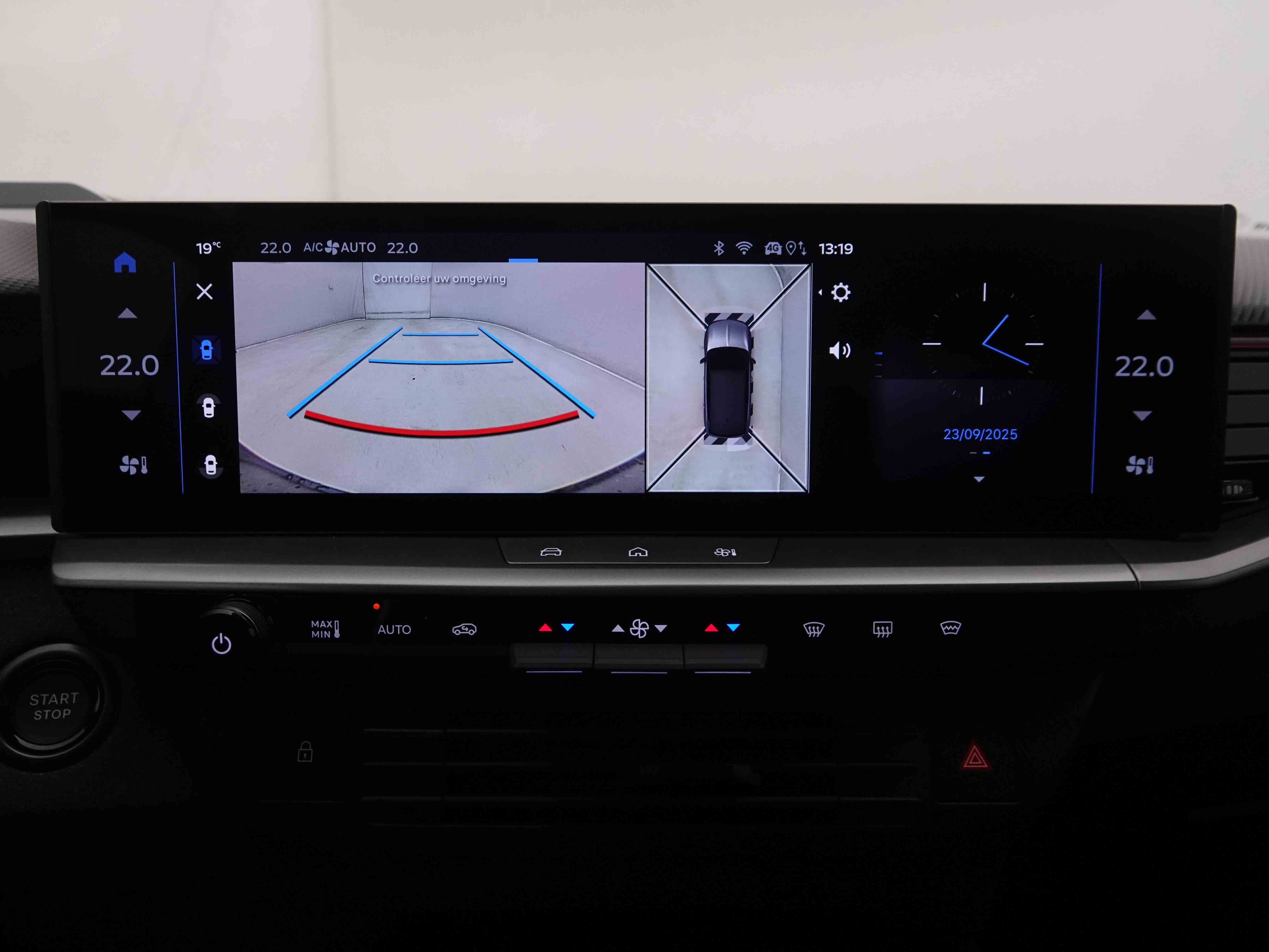 Lease wagen interieur