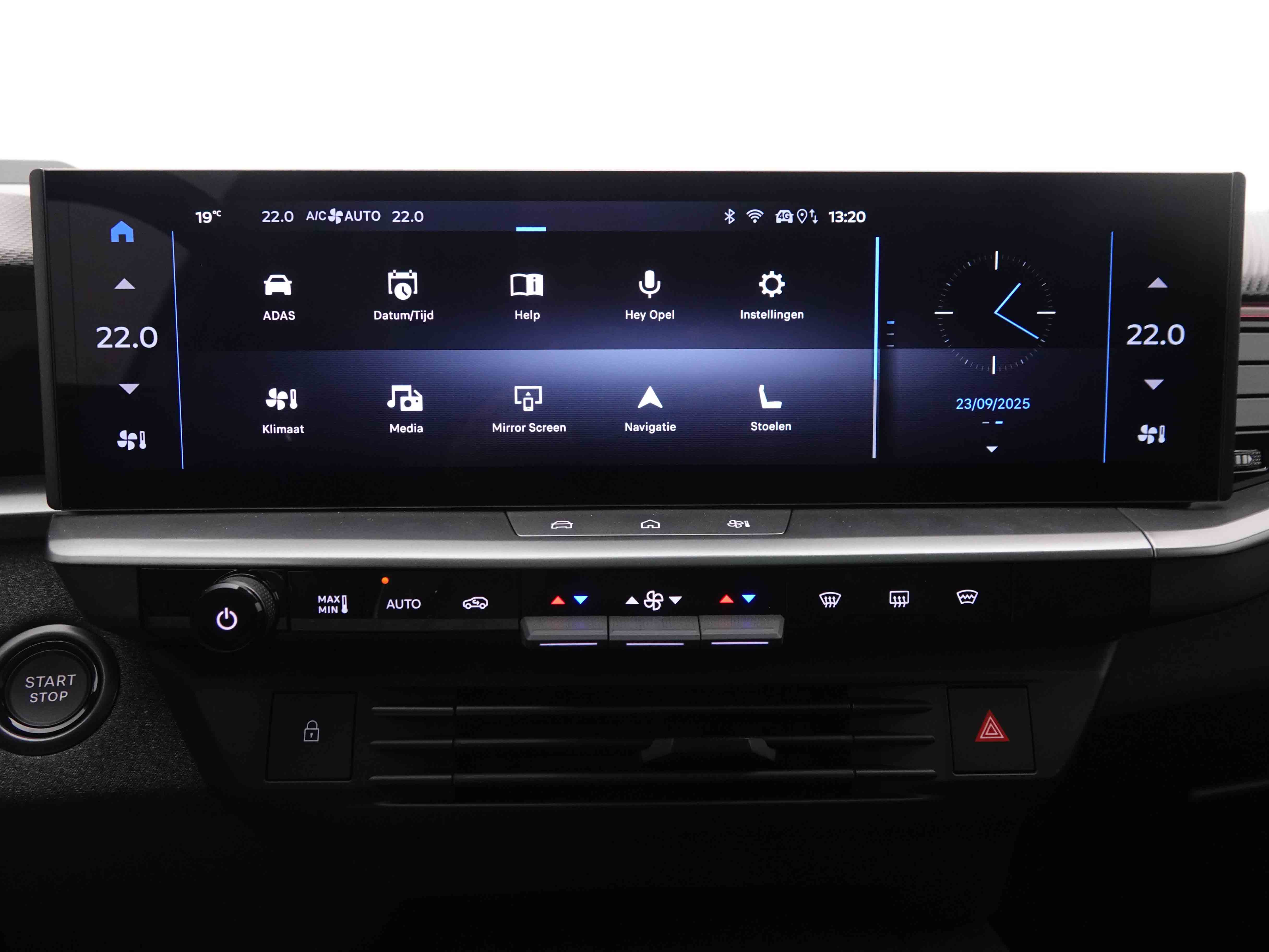 Lease wagen interieur