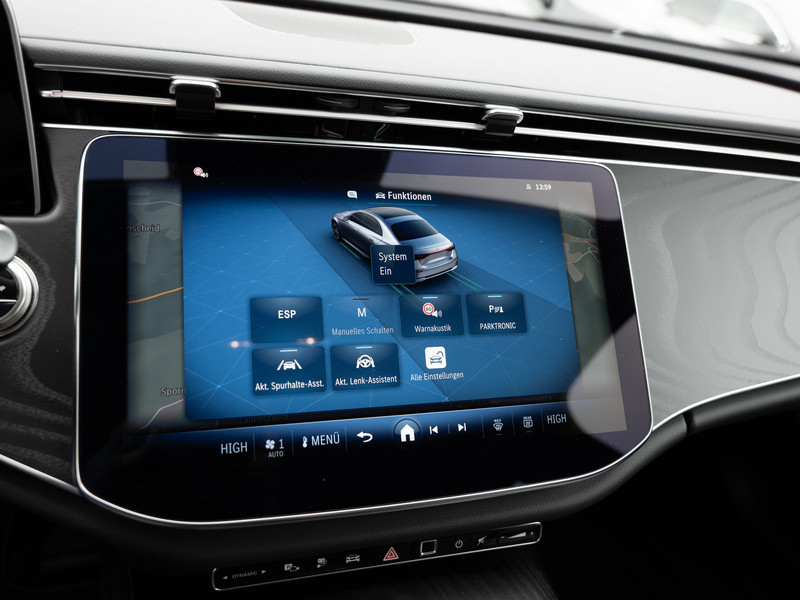 Lease wagen interieur