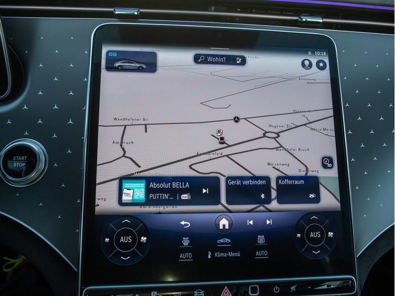 Lease wagen interieur