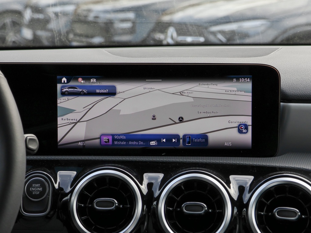 Lease wagen interieur