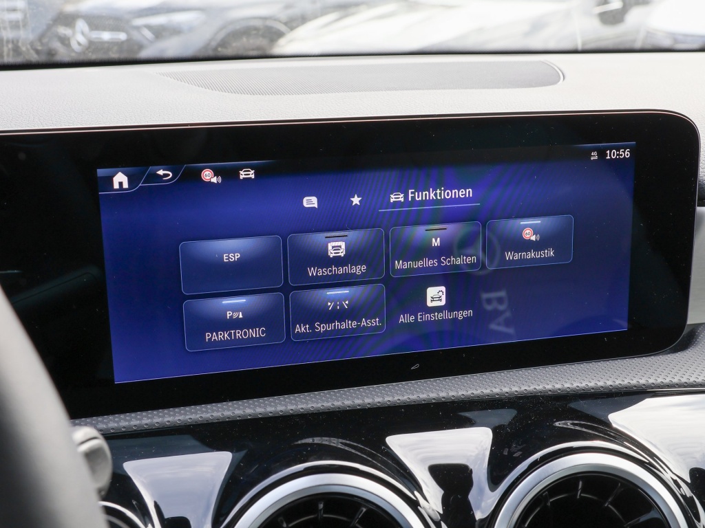Lease wagen interieur