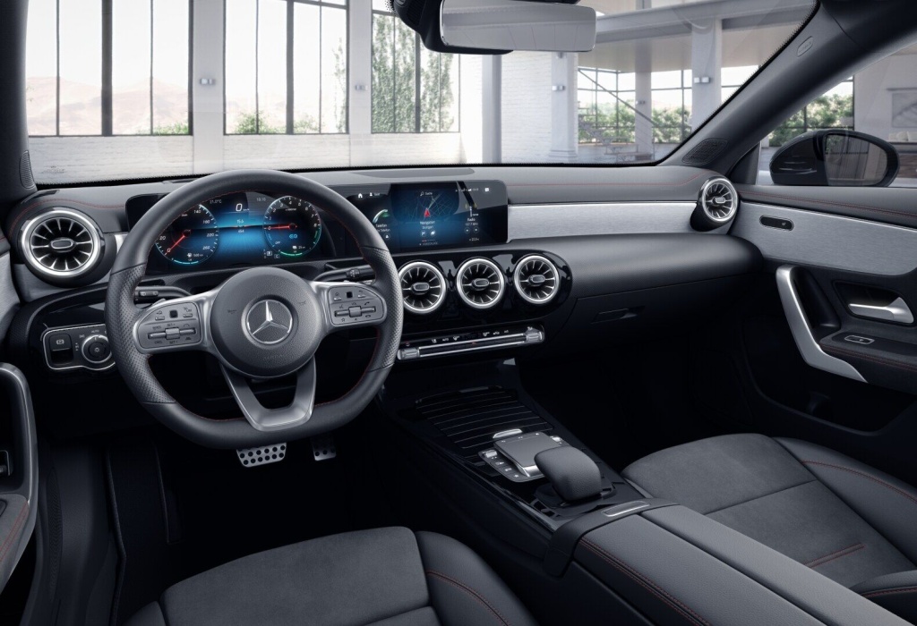 Lease wagen interieur