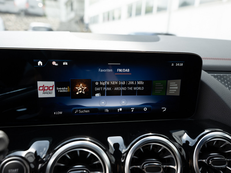 Lease wagen interieur