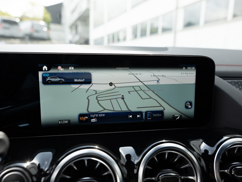 Lease wagen interieur