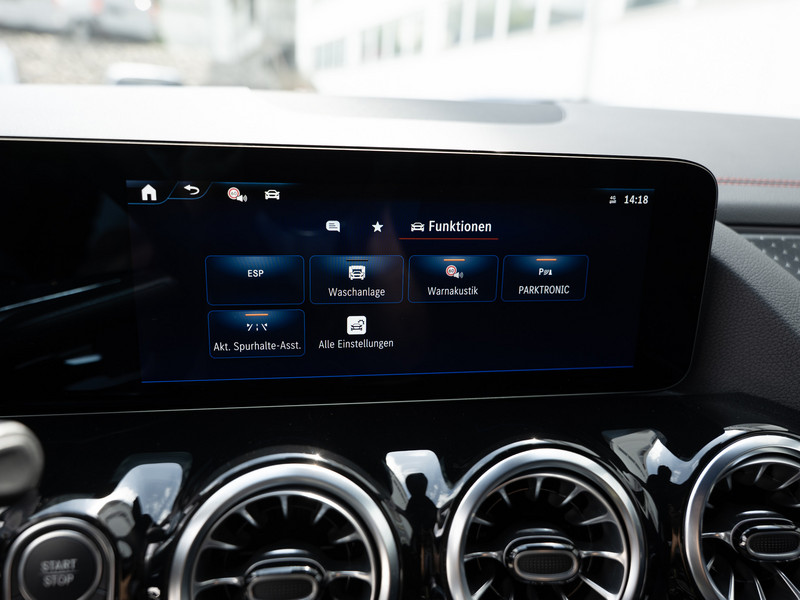 Lease wagen interieur