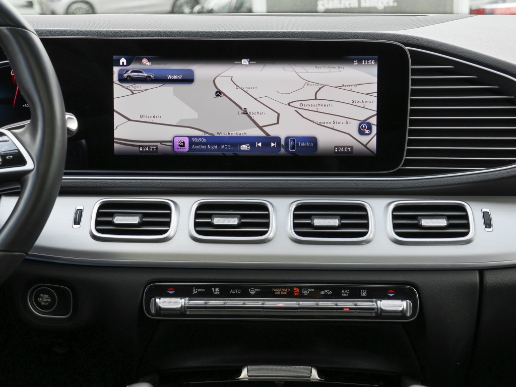 Lease wagen interieur