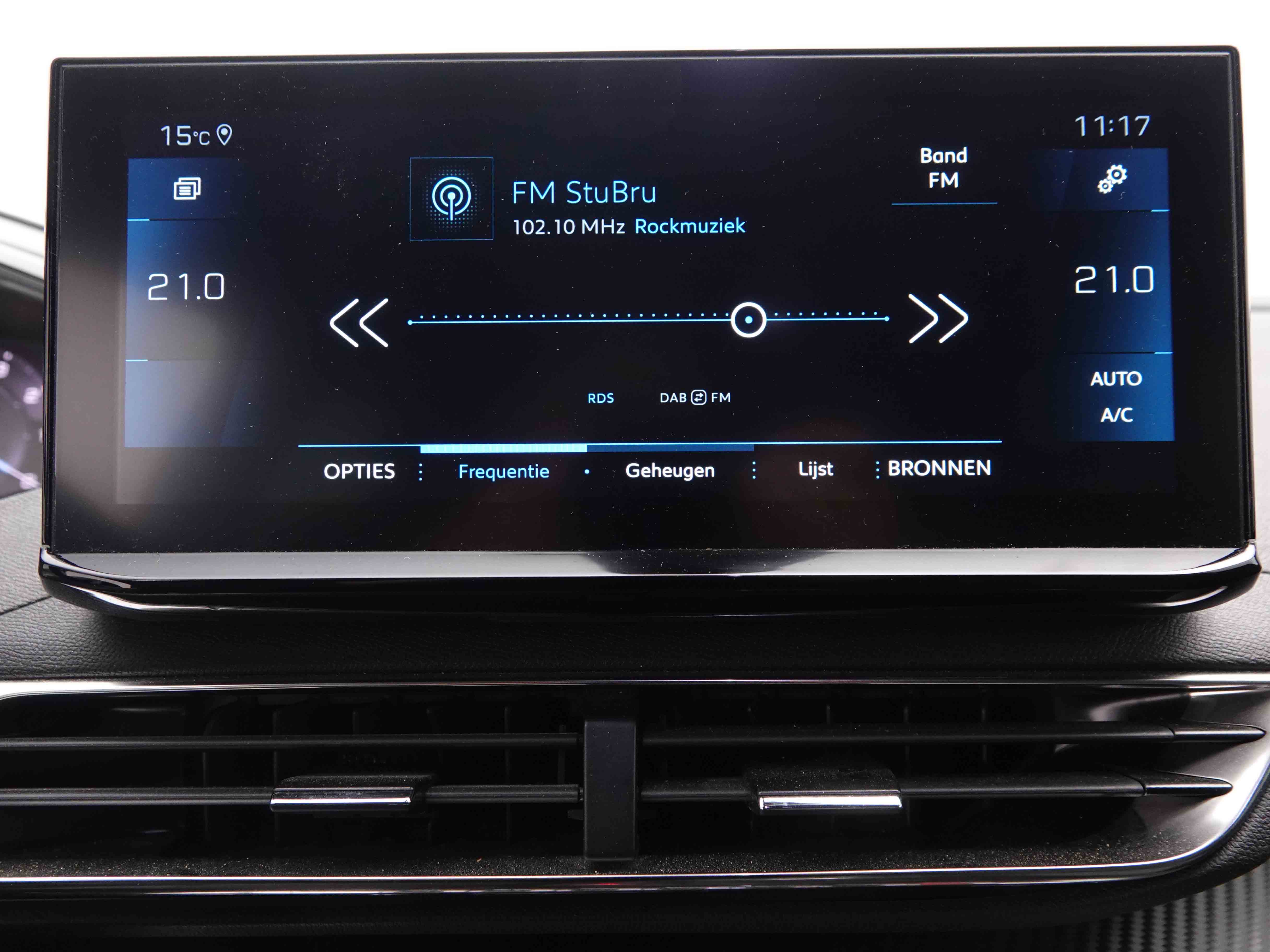 Lease wagen interieur