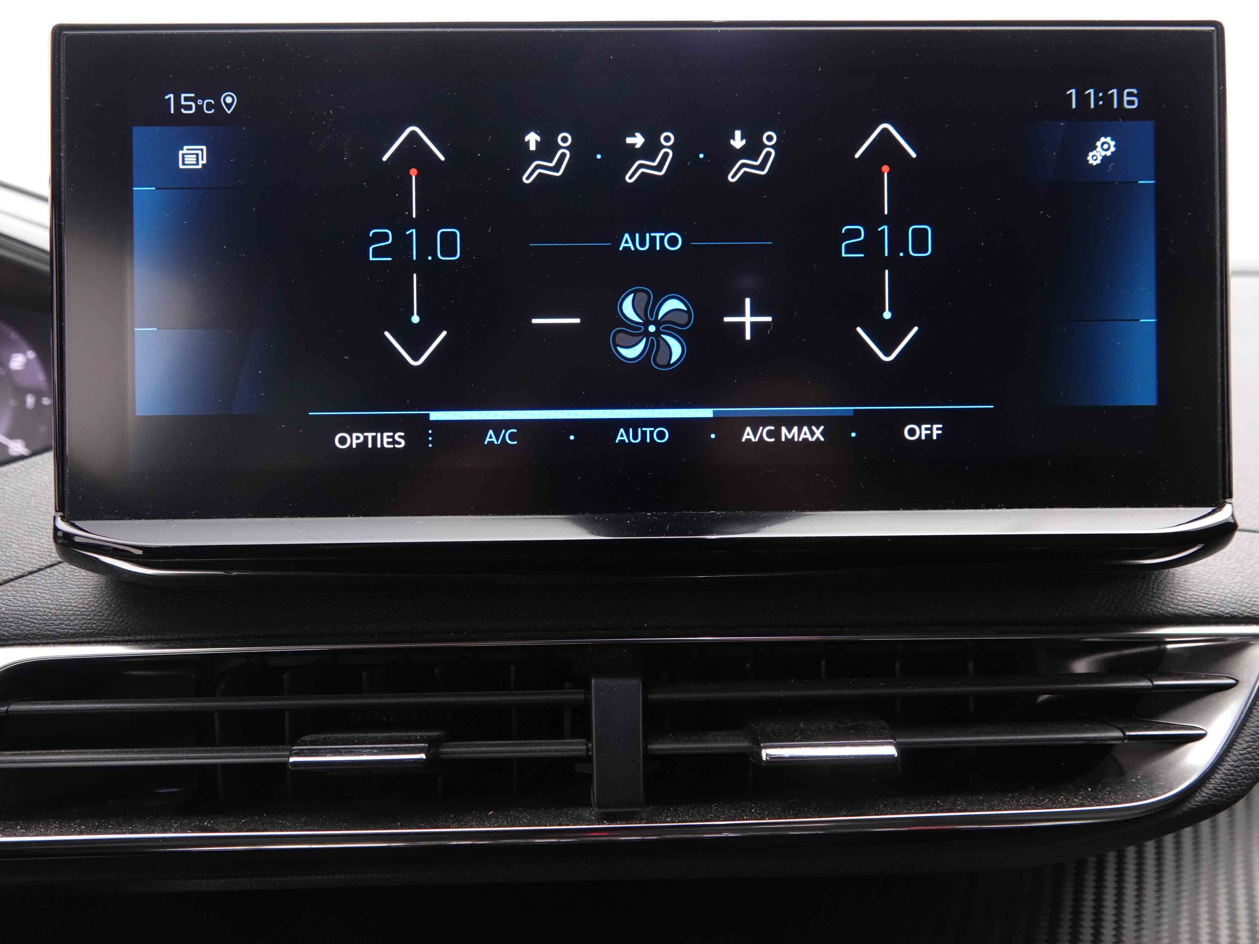 Lease wagen interieur