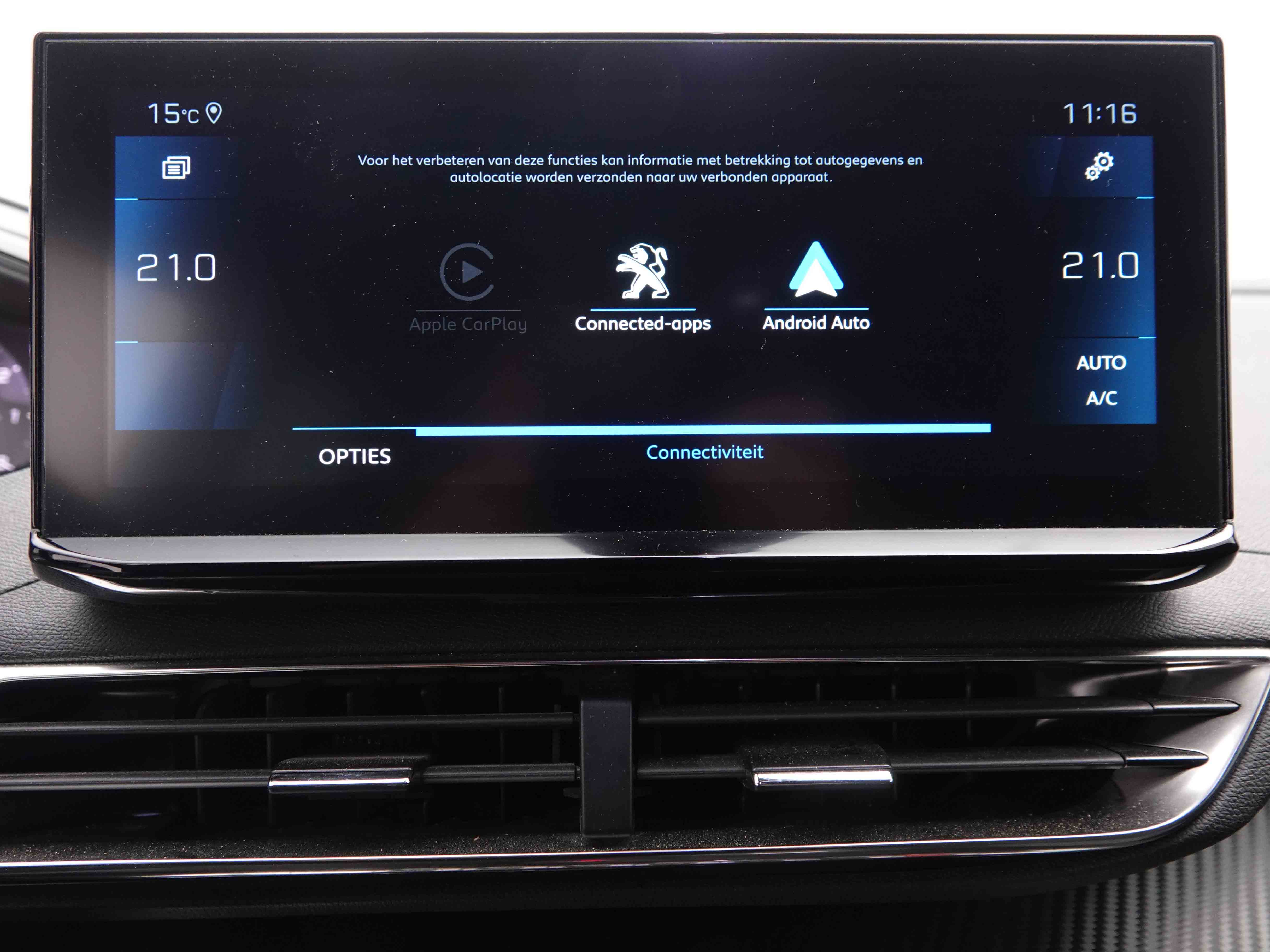 Lease wagen interieur