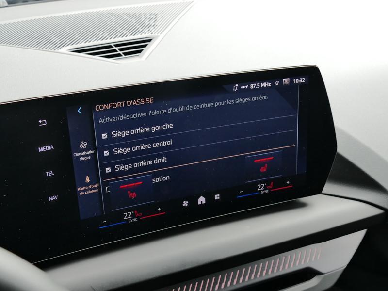 Véhicule de leasing intérieure