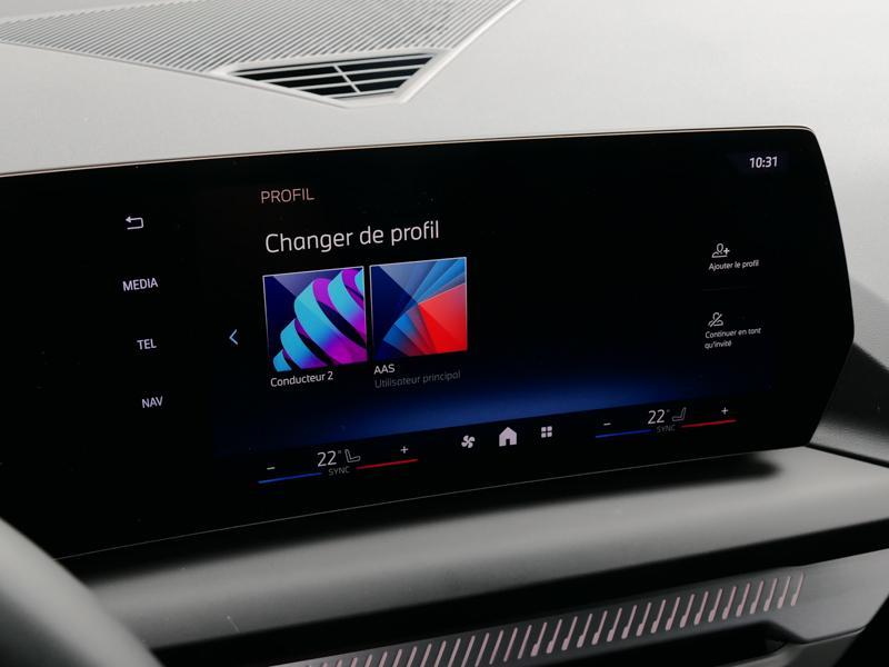 Lease wagen interieur