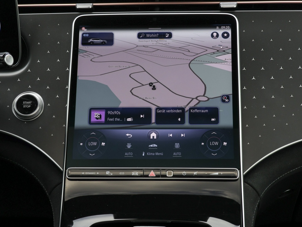 Lease wagen interieur